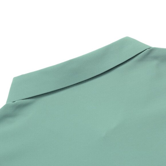 Kolon Sport Green Lapel POLO Shirt - Picture 8 of 10